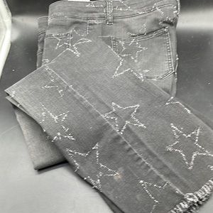 Stella McCartney Black “Star” Jeans sz30
